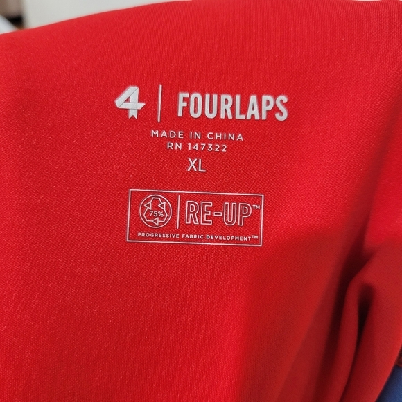 Fourlaps elevate onesie crimson size XL - Picture 3 of 9